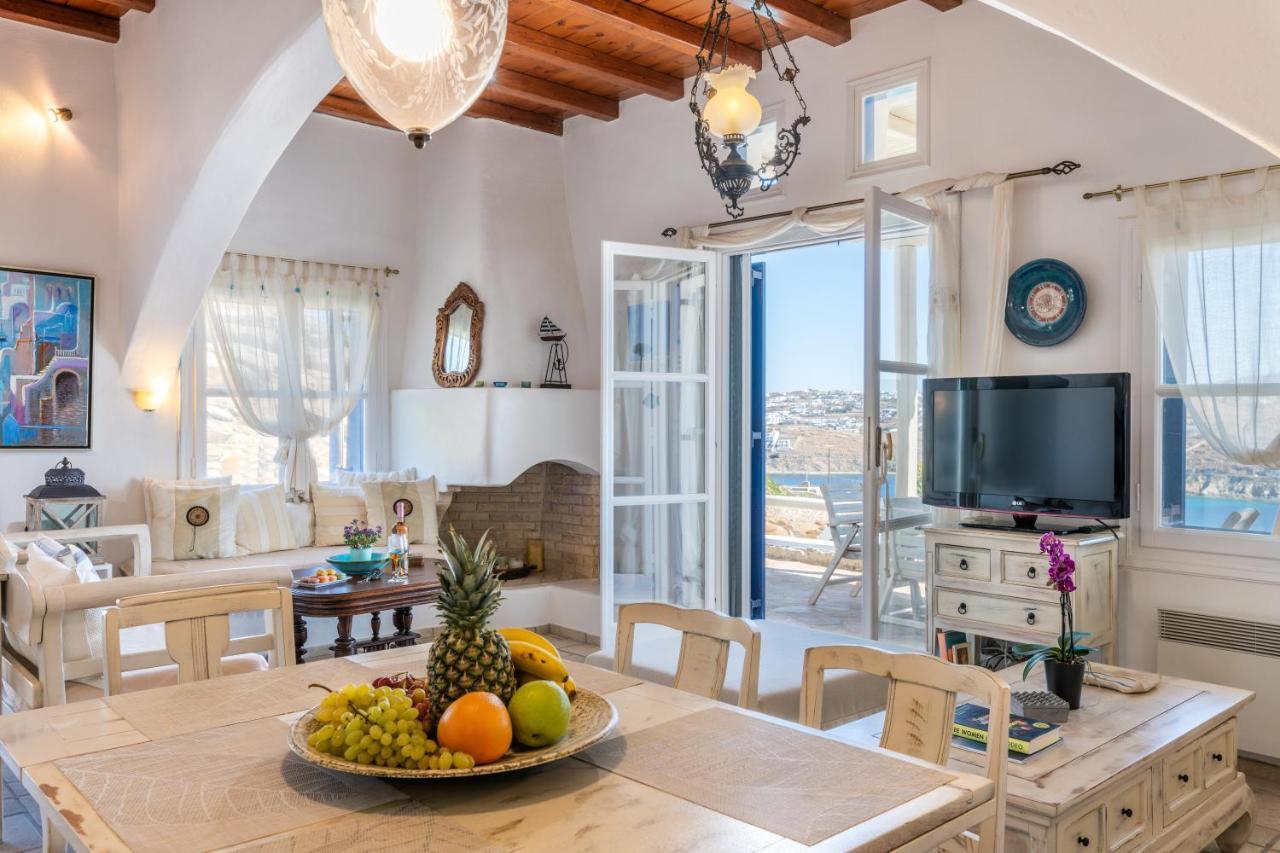 Yalos Mykonos Ornos Pouli Private Apartments W Shared Swimming Pool Mykonos Town Exterior photo