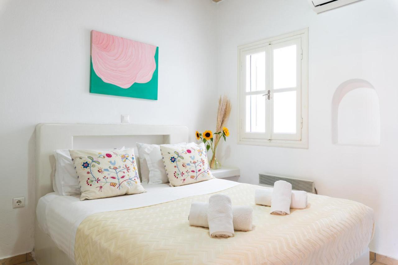 Yalos Mykonos Ornos Pouli Private Apartments W Shared Swimming Pool Mykonos Town Exterior photo