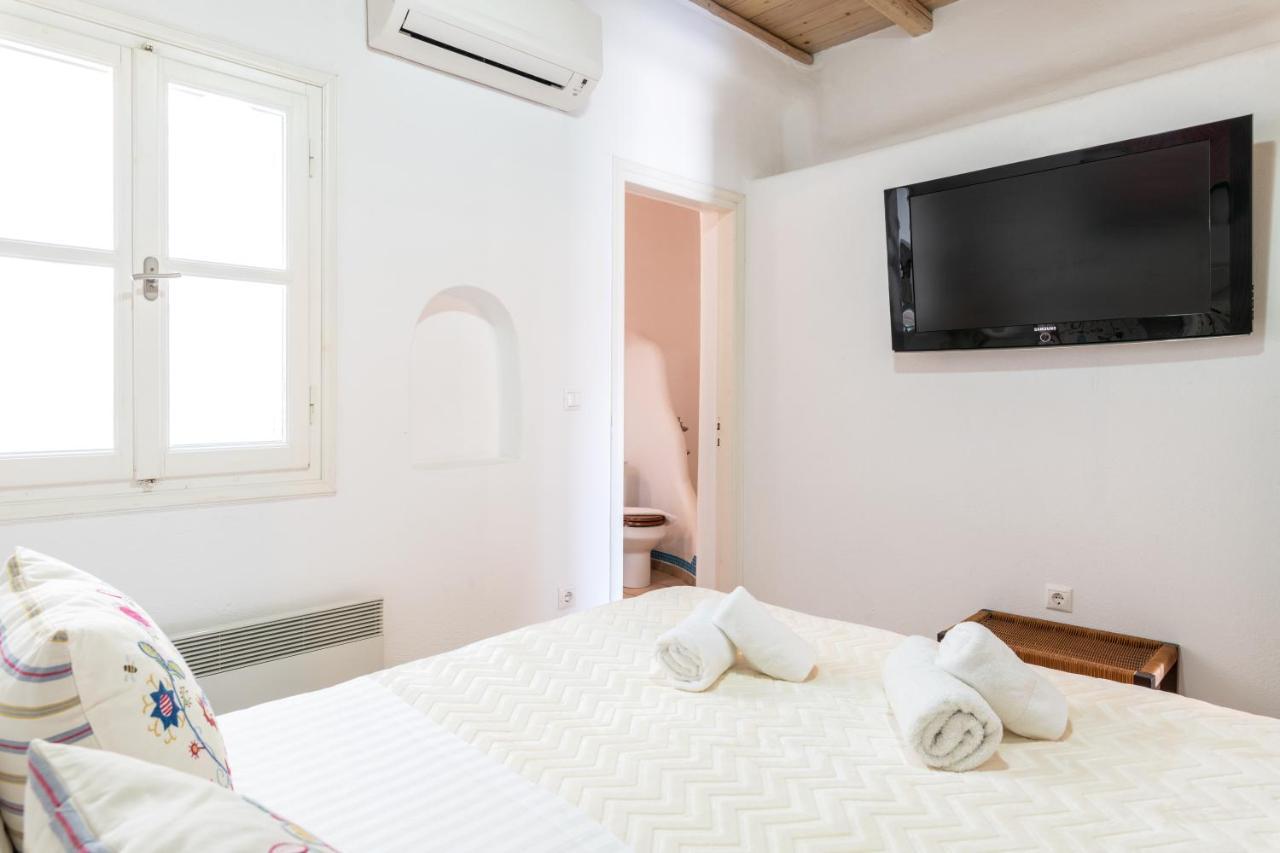 Yalos Mykonos Ornos Pouli Private Apartments W Shared Swimming Pool Mykonos Town Exterior photo