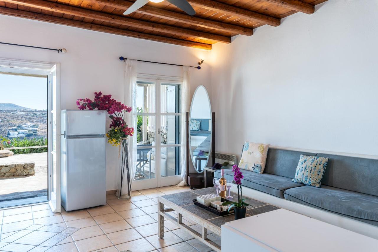 Yalos Mykonos Ornos Pouli Private Apartments W Shared Swimming Pool Mykonos Town Exterior photo
