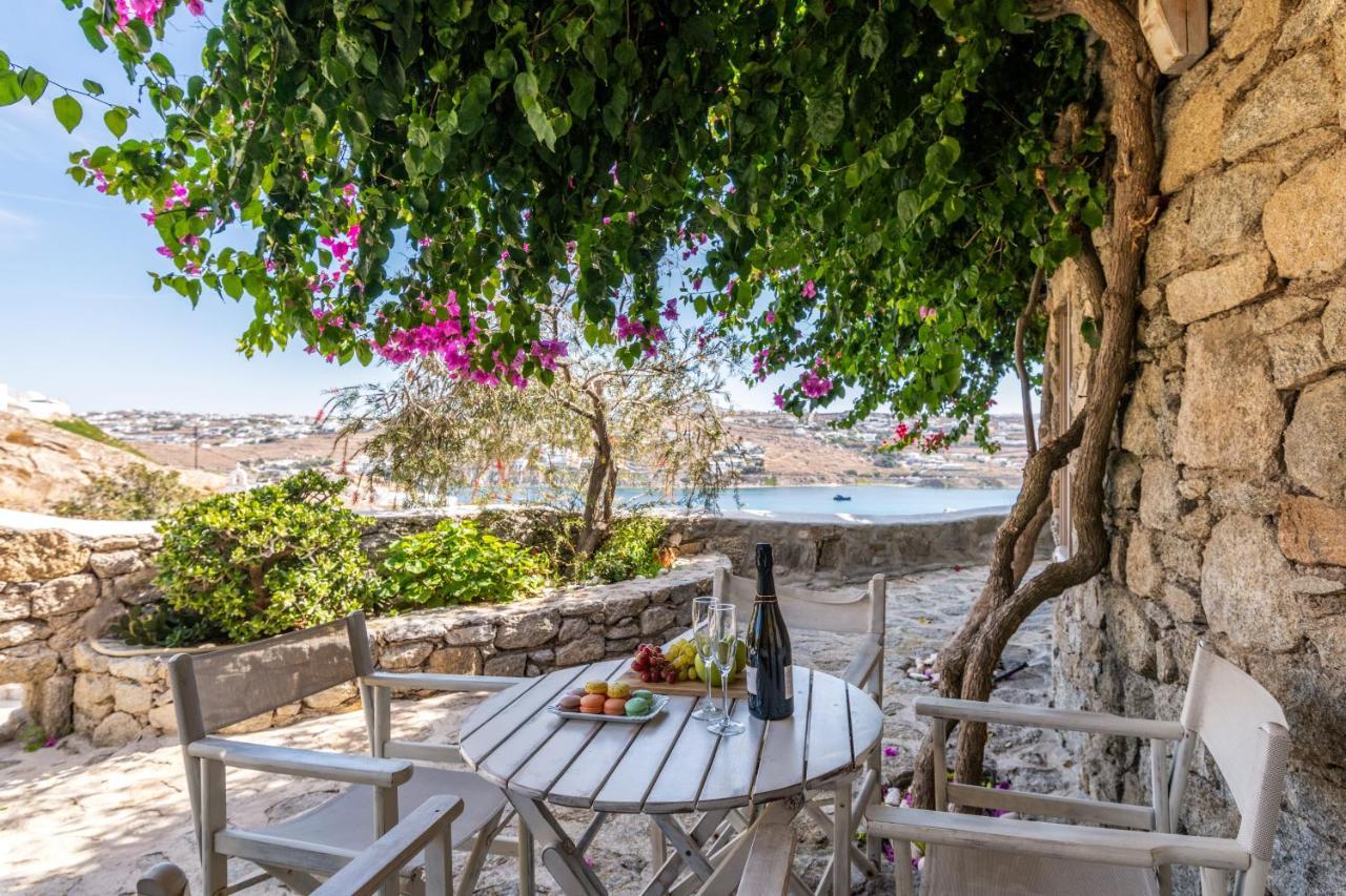 Yalos Mykonos Ornos Pouli Private Apartments W Shared Swimming Pool Mykonos Town Exterior photo