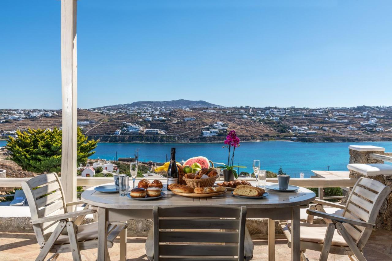 Yalos Mykonos Ornos Pouli Private Apartments W Shared Swimming Pool Mykonos Town Exterior photo